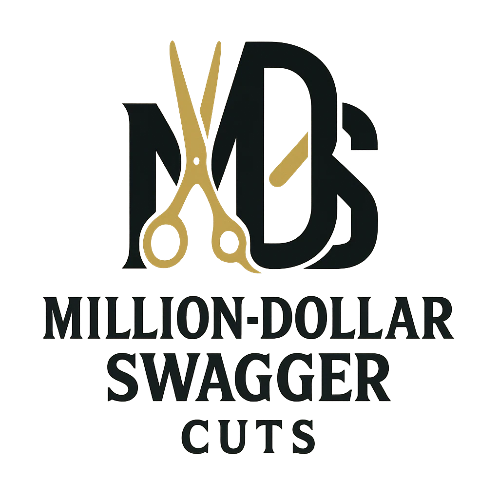 Two-Tone Million Dollar Swagger Haircuts logo